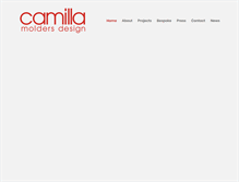 Tablet Screenshot of camillamolders.com.au